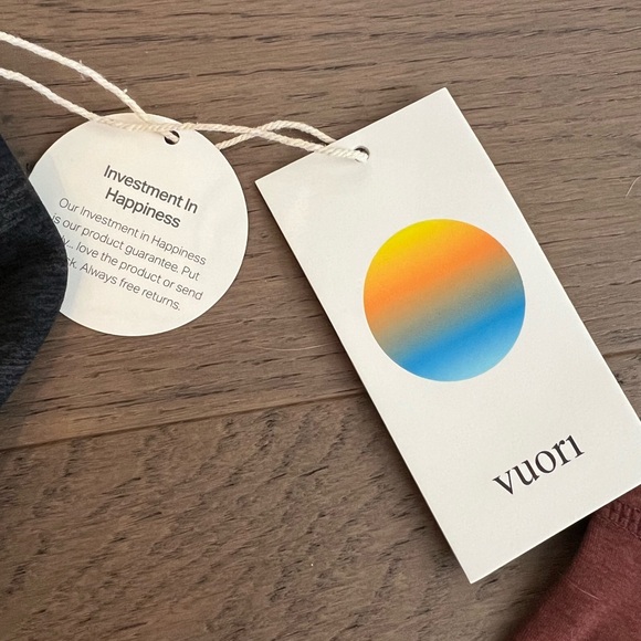 NWT Vuori Aspire Elevation Leggings. Women Size Small. Cedar Heather - Picture 7 of 8